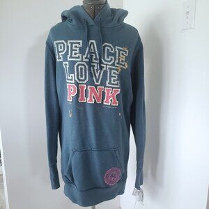 Victorias secret pink sweatshirt hoodie dress